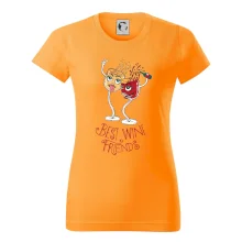 Best wine friends dancing (Pecka design)