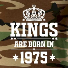 Kings are born in 1975