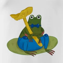 Žaba s hubou (studio-arte.cz)