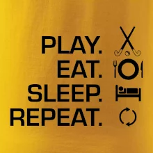 Play eat sleep repeat pozemný hokej