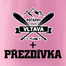 K vode - pádla hory (vlastný nápis)