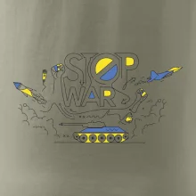 Stop war - Ukrajinské farby