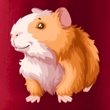 Morča - kreslené, bielo oranžové