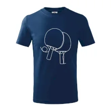 Rakety na stolný tenis jedným ťahom Rakety na stolný tenis jedným ťahom