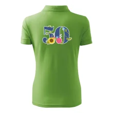 Kvetinové číslo kreslené - 50