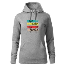 Eat Sleep Fly Repeat Paragliding