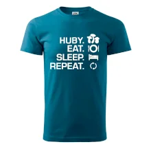Huby Eat Sleep Repeat Huby Eat Sleep Repeat