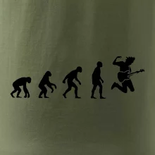 Evolúcia gitarista - výskok