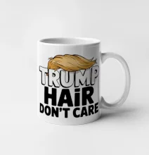 Trump hair dont care