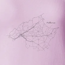 Mallorca - cestná mapa