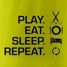 Play eat sleep repeat pozemný hokej