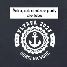 K vode - kotva (vlastný nápis) K vode - kotva (vlastný nápis)