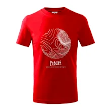 Plechý - vrstevnice v kruhu