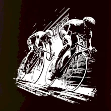 Cestná cyklistika skica