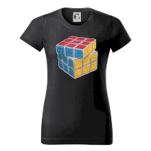 Rubikova kocka kreslená