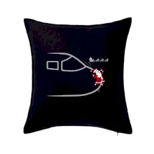 Santa a lietadlo (Hana-creative)