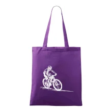 MTB kreslený cyklista MTB kreslený cyklista