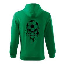 Fotbal lebka splash Fotbal lebka splash