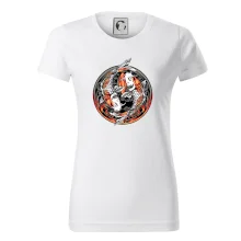 Yin & Yang Koi kapor - oranžový Yin & Yang Koi kapor - oranžový