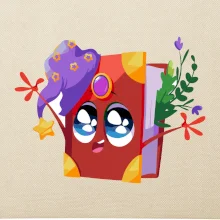 Kreslená kniha kúzelná