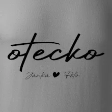 Otecko - tričko s menami deti Otecko - tričko s menami deti