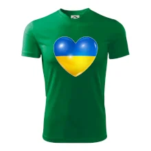 Ukrajina srdce vlajka Ukrajina srdce vlajka