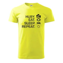 Huby Eat Sleep Repeat