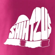 Shih-tzu - nápis v tele Shih-tzu - nápis v tele