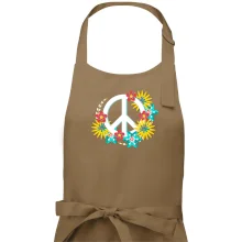 Peace symbol abstraktný