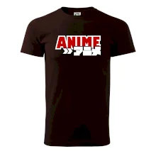 Anime nápis červený