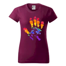 LGBT hand print