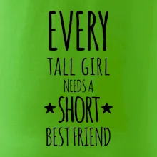 Every tall girl needs a short best friend