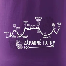 Profil kopca Západné Tatry