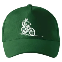 MTB kreslený cyklista