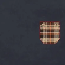 Flanelové triko hnědé