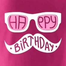 Mustache narozeniny - okuliare