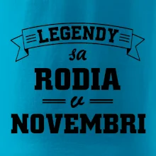 Legendy sa rodia v novembri