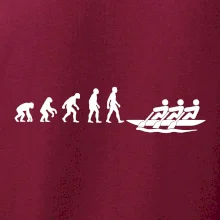 Evolúcia veslovanie 3 ľudia