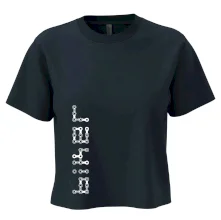 Biker nápis na výšku reťaz