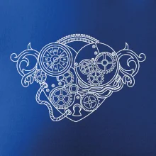 Steampunk srdce kreslené Steampunk srdce kreslené