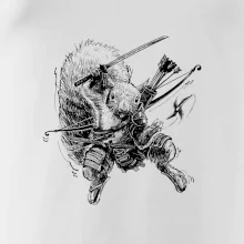 Skica ninja veverička