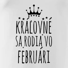 Kráľovné sa rodia vo februári