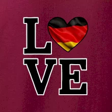 Love Nemecká vlajka