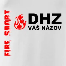 DHZ (oheň, firesport, názov sboru - vlastný nápis)
