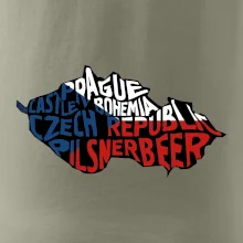 Mapy - názvy miest - Česko