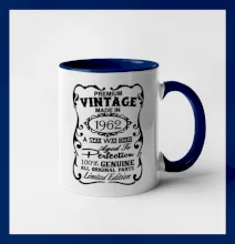 Vintage Etiketa - 1962