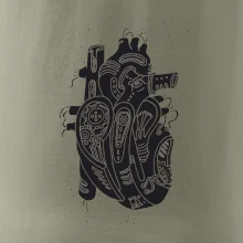 Steampunk ľudské srdce