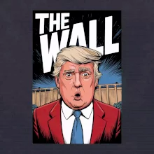 The wall Trump