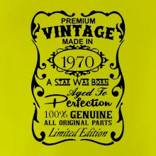 Vintage Etiketa - 1970