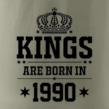 Kings are born in 1990